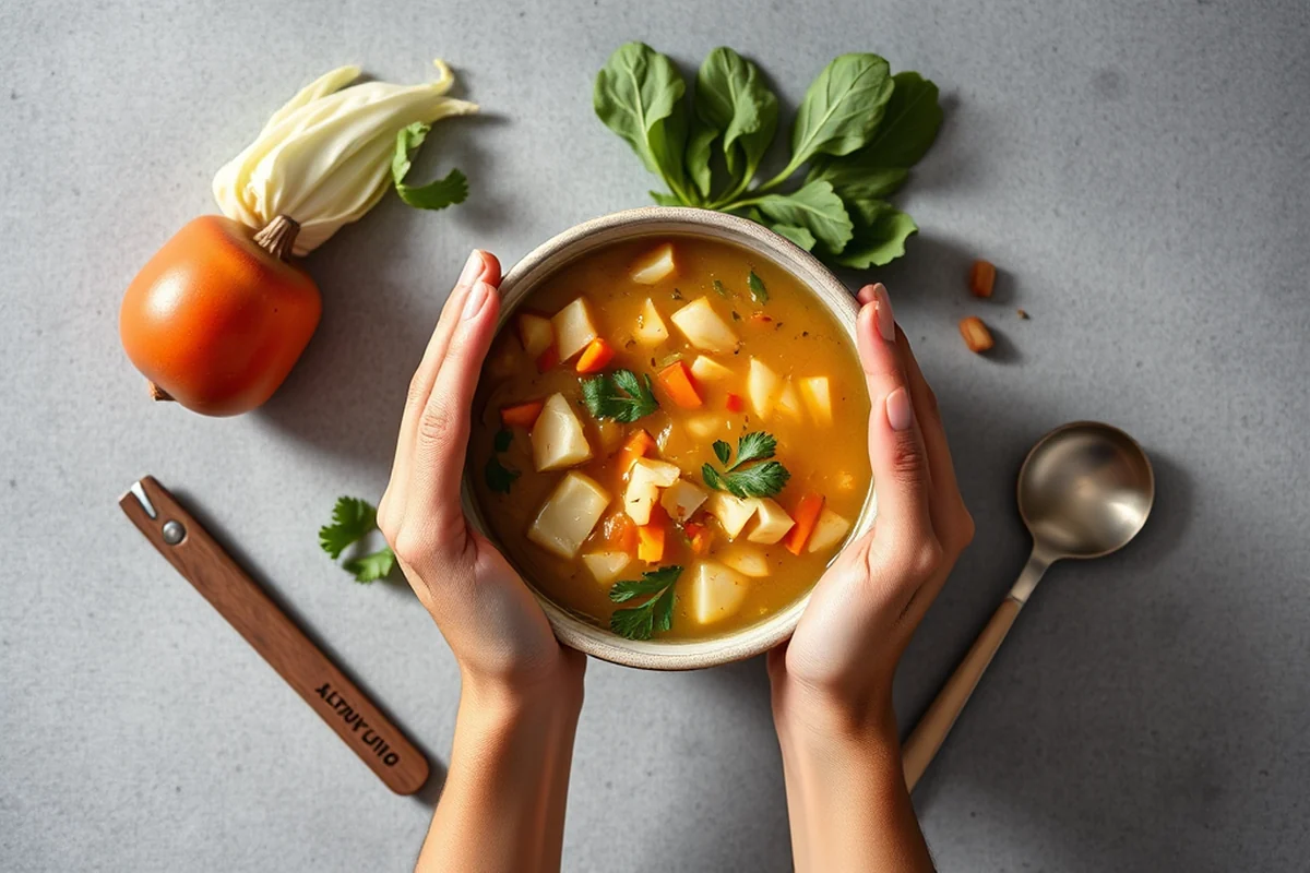 weight loss cabbage soup recipe — Weight Loss Cabbage Soup Recipe (the finished result)